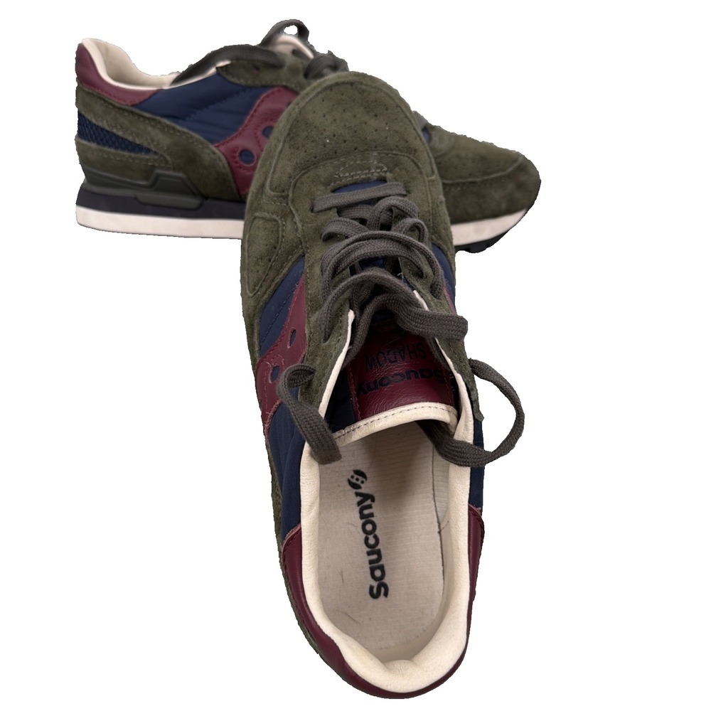 Saucony Shadow Original Premium Forest Navy Men's Size 7.5 S70780-2 NWOT - Picture 2 of 9